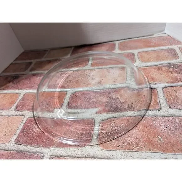 Vintage Pyrex Glass Pie Plate 209 Baking Dish Pan 9 inch Diameter Clear VTG - Picture 3 of 4